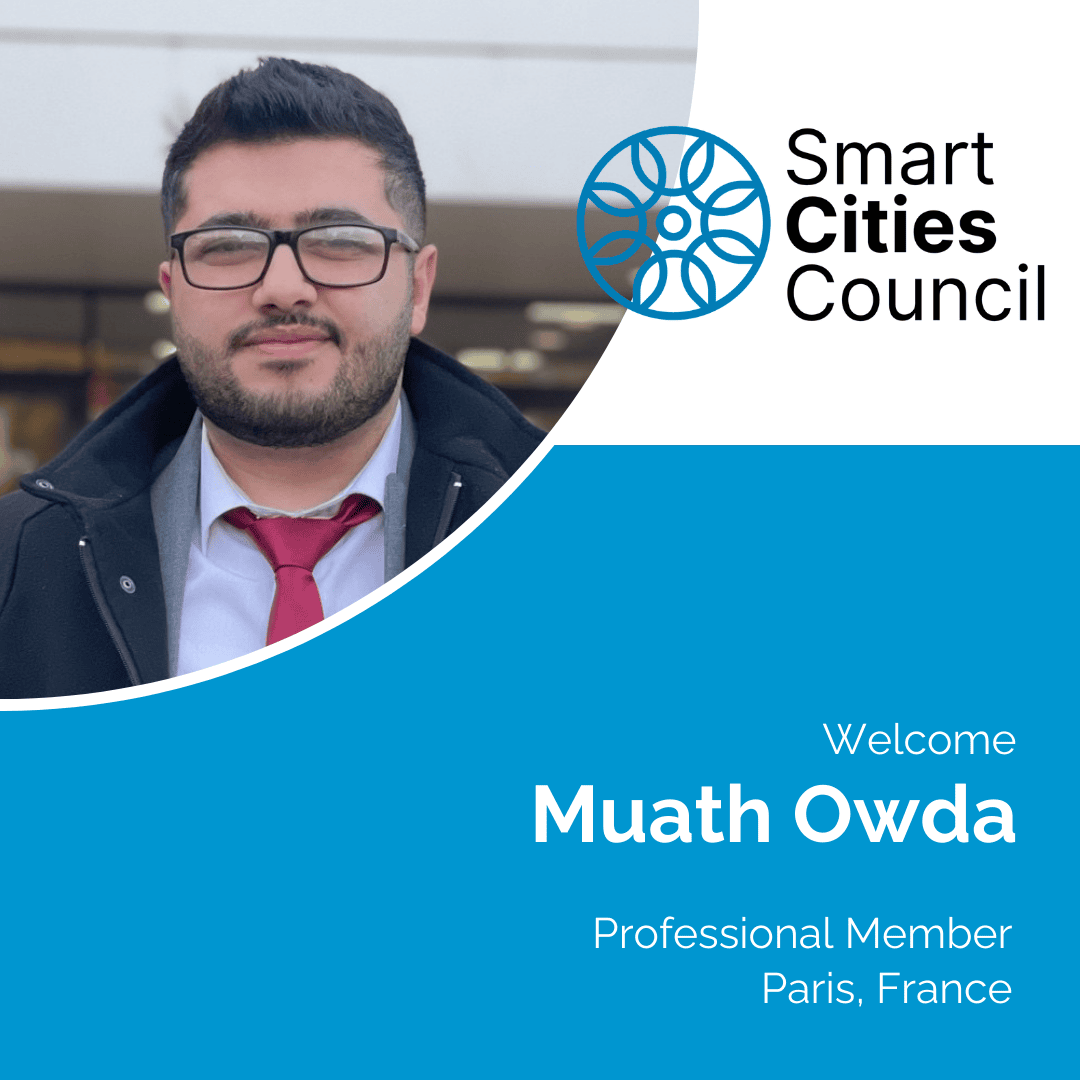 Welcome Muath Owda, New Smart Cities Council Member